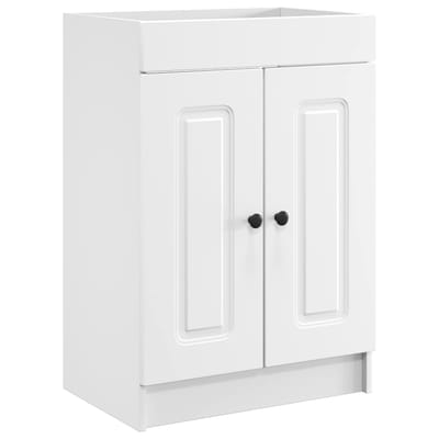 vidaXL - Badkamer - onder - Wastafel - Kast - Wit - 78,5 - x - 37,5 - x - 81 - cm