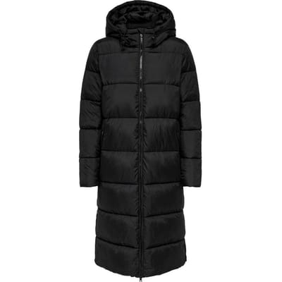 Only Lange jassen - ONLMONTANA LIFE PUFFER JACKET NOOS OTW - XS tot L - voor Vrouwen - zwart