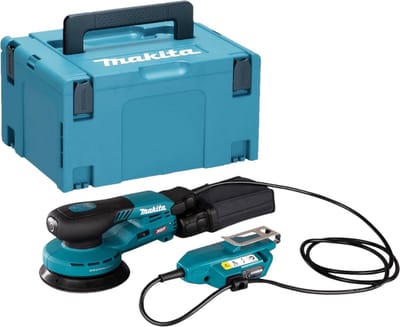 Makita BO 001 CGZ01 Accuschuurmachine 40 V max. 125 mm 5,0 mm slag Brushless + Makpac - zonder accu, zonder lader