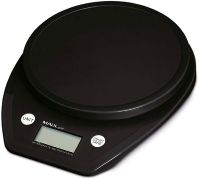MAULgoal Brievenweger 5 kg - zwart - kunststof - 1 stuk - 20 x 16 x 3 cm - MAUL