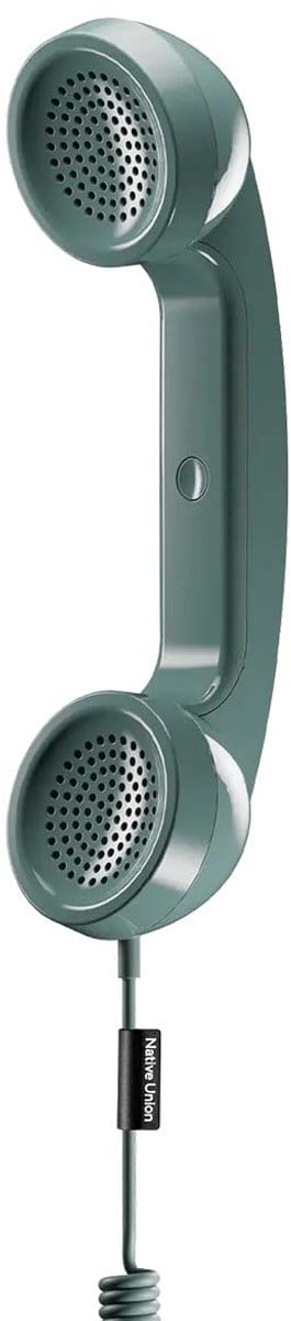Native Union Pop Phone – Slate Green – USB-C aansluiting - Retro Telefoonhoorn