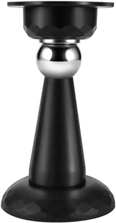 Deurstopper - Deurvanger - Deuren Op Vangnet - Sterke Magnetische Grip - 100 x 53 mm - Zwart