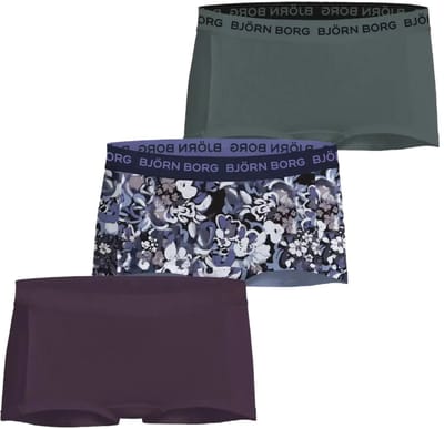 Björn Borg 3-Pack meisjes boxershorts - Cotton stretch - 116