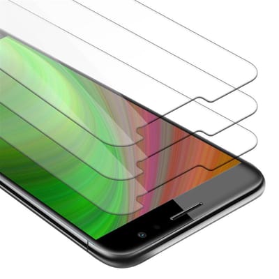 Cadorabo 3x Screenprotector geschikt voor Huawei NOVA PLUS - Beschermende Pantser Film in KRISTALHELDER - Getemperd (Tempered) Display beschermend glas in 9H hardheid met 3D Touch