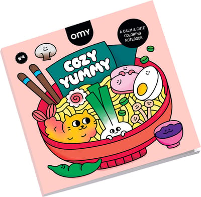 OMY - Cozy coloring - Kleurboek - Yummy