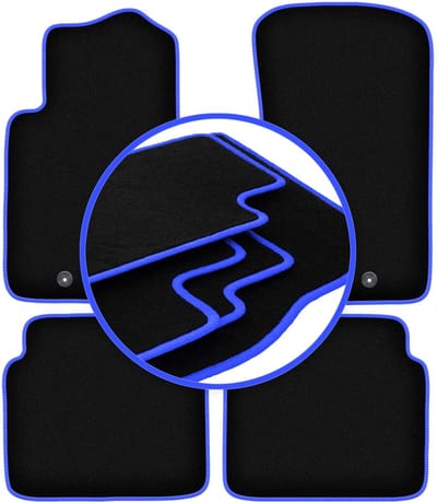 CARLUX-BLUE automatten voor: Opel Omega B sedan, stationwagen (1994-2003)