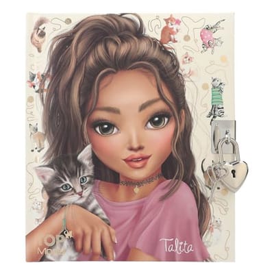 Kitty Dagboek voor Meisjes met Hangslot en Illustraties