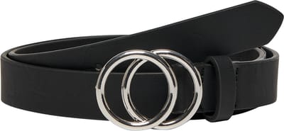 Only Kledingriem Onlrasmi Pu Jeans Belt 15185213 Black/shiny Silver