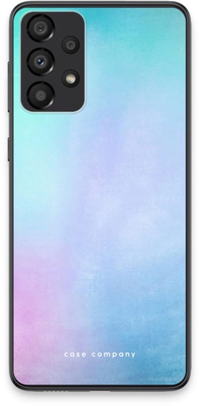 Case Company® - Hoesje geschikt voor Samsung Galaxy A33 5G hoesje - Mist pastel - Soft Cover Telefoonhoesje - Bescherming aan alle Kanten en Schermrand