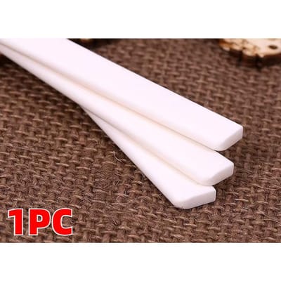 1 pièce 6 cordes Os Chevalet de guitare classique Ou Sillet Os Blanc Pièces de rechange pour chevalet Os véritable Sillet de chevalet pour guitare