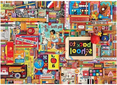 Legpuzzel 1000 stukjes - Puzzel spel - Ontspanning thuis - Willekeurig gesneden stukken - 26.5 x 19.2 inch - Meerdere kleuren
