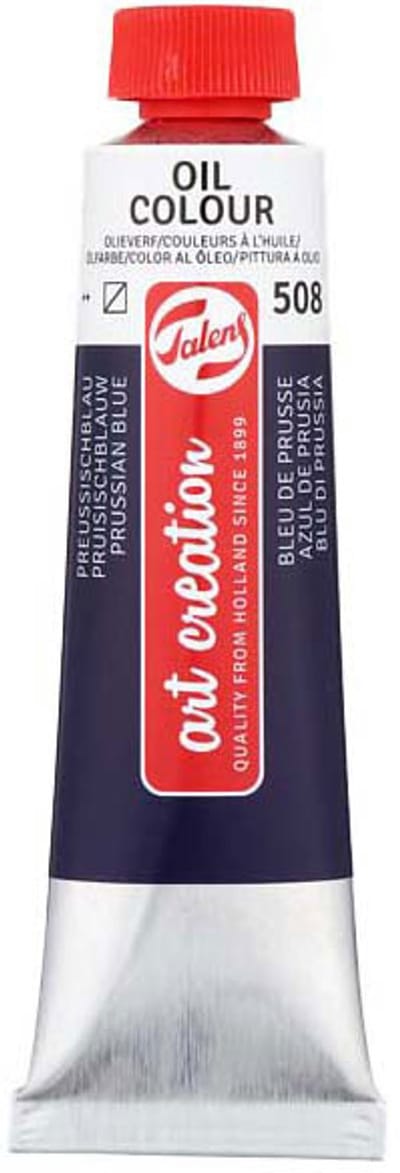 Olieverf tube pruisischblauw 40ml schilderen creatief.