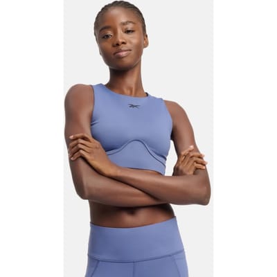 Reebok Lux Contour Crop Twilight Purple Taglia: M | Reggiseni sportivi Outlet | Donna | Viola