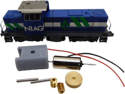 micromotor NM040C motor ombouwset voor Minitrix MaK G 1000 BB, BE MAK DE 1002, MaK G 1205, u.a.