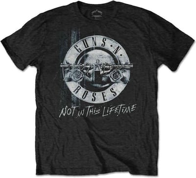 Guns N' Roses - Not In This Lifetime Tour Xerox Heren T-shirt - S - Zwart