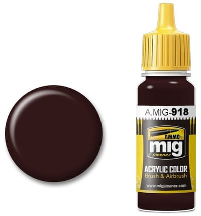 AMMO by Mig Jimenez Hobbyverf Acrylverf - MIG 0918 Red Shadow - Primer - Acryl Verf flesje - 17 ml