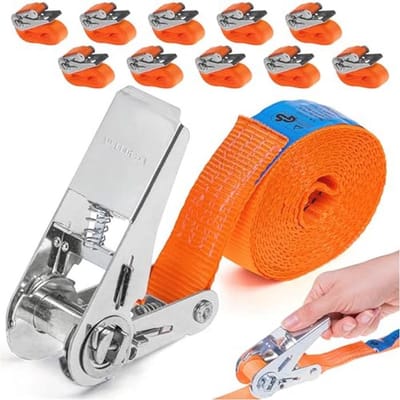Transportgordel met spanner 4 m - 800 kg - Ideale sjorband voor bagage en motorfiets