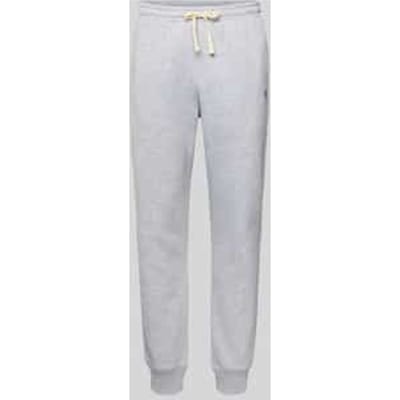 Slim fit sweatpants met tunnelkoord