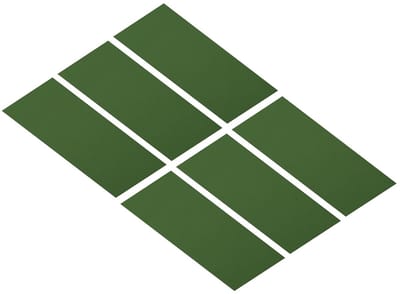 Reparatietape Stof - Nylon Patches - Outdoor Gear Reparatie - Zelfklevend Strijkvrij - 8x4 Inch - Lichtgroen
