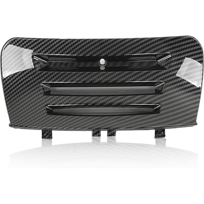Motor Cilinderkop Beschermer Koolstofvezel Koeling Decoratieve Beschermkappen Cover Vervanging voor VESPA black