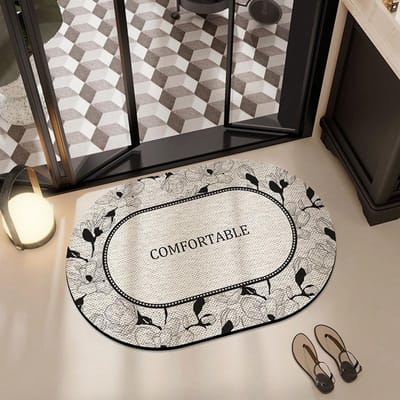 Absorberende Mat voor Badkamerdeur Zachte Diatomeeënaarde Mat voor Badkamerdeur Antislip Mat voor Badkamerdeur 40 * 60cm
