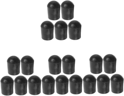 Cellobeschermers - Strijkinstrument Accessoires - Beschermen Instrument - Rubberen Materiaal - 2.8x2x2cm - Zwart