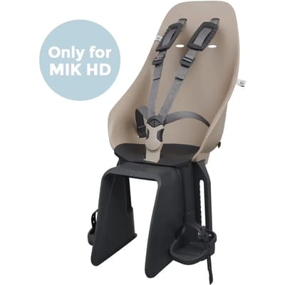 Urban Iki Fietsstoeltje Achter Ta–ke MIK HD - Inaho Beige/ Bincho Black