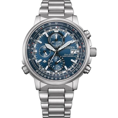 Citizen Promaster Sky AT8300-58L Horloge - Staal - Zilverkleurig - Ø 41 mm