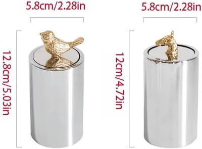 Tandenstoker Dispenser - Tandenstoker Houder - Keuken Organisatie - Push-type Ontwerp - N.v.t. - Zilver