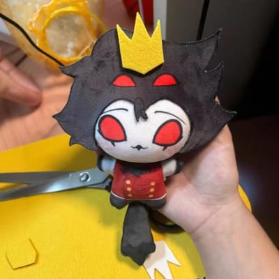 10cm Alastor Pluche Pop Hanger Sleutelhanger Alastor Knuffels Fans Verzamelen Hanger Pluche Speelgoed Rugzak Verjaardagscadeaus 10cm Height