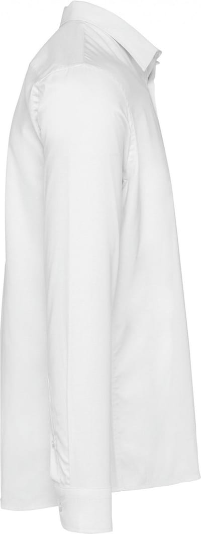 Kariban Heren overhemd Oxford lange mouwen K595 - White - 3XL