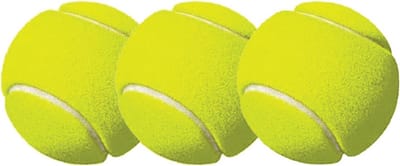 Oefen Tennisballen - Trainingsballen - Tennis Training - Verkocht per 3 - Standaard Maat - Geel