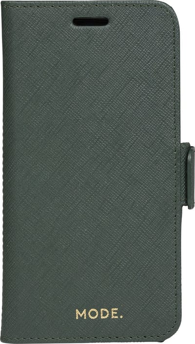 iPhone 11 Pro Bookcase hoesje - dbramante1928 - Effen Donkergroen - Leer