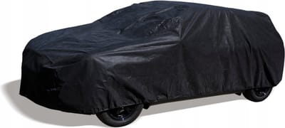 CarPassion Classic Autohoes - Beschermhoes - Waterdicht & Vorstbestendig - Maat M - Zwart - 385 x 137 x 150 cm