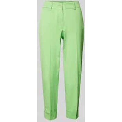 Slim fit chino met verkort model, model 'DORA'