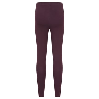 Mountain Warehouse Dames Katoenmix Middelgewicht Leggings (Verpakking van 2) (Bessen)