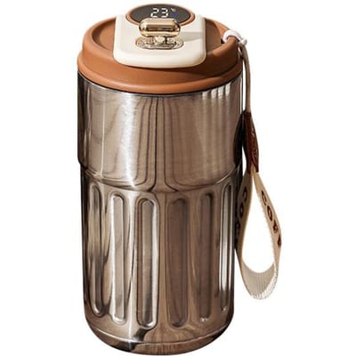 450ml Thermosfles Smart Display Temperatuur 316 Roestvrijstalen Vacuümbeker Kantoor Koffiebeker Zakelijk Draagbare Thermische Mok 450ml