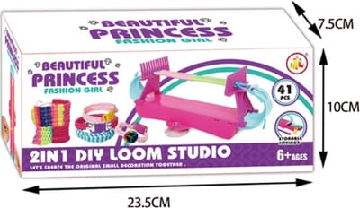 Creatieve DIY 2in1 geweven armband vlechtmachine