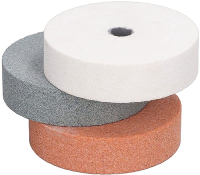Store_9 - Slijpschijf - Polijstschijven - Duurzaam - 75 mm - Siliciumcarbide - Geschikt voor Houtbewerking - 3 Stuks