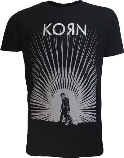 Korn Radiate Glow Band T-Shirt - Officiële Merchandise - L