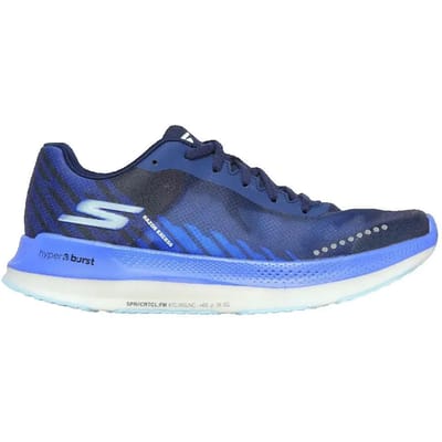 Skechers Go Run-Razor Excess 172004-BKBL, Vrouwen, Purper, Hardloopschoenen, maat: 37