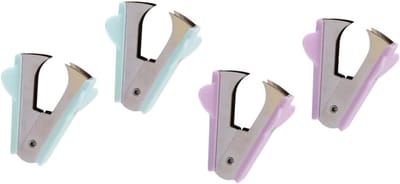 Nietjesverwijderaars - Mini Gereedschap - Kantoor Werk - Schadevrij Verwijderen - 4 Stuks - Diverse Kleuren