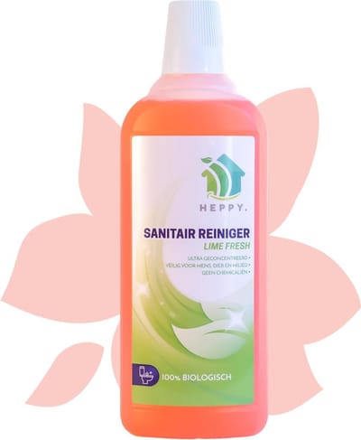 Heppy - Biologische Sanitairreiniger 750 ML (biologische schoonmaakmiddelen)