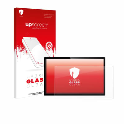 upscreen - Screenprotector voor Standaardmaten mit 7 inch Schermen [154.8 mm x 87 mm, 16:9] Folie Beschermfolie Beschermglas transparant