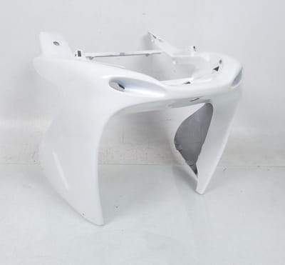 Spoiler tablier avant pour scooter MBK 50 Nitro blanc brillant AKA 2533 Neuf