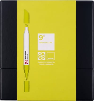 Talens | Pantone marker set 9x Green Yellow
