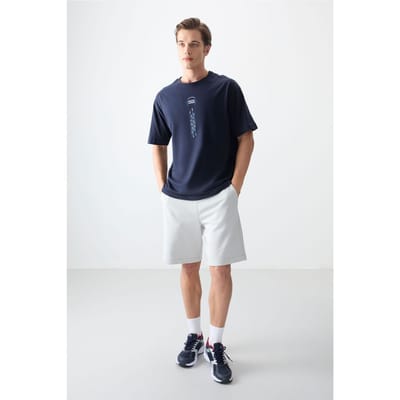 Oversized Katoenen Crew Neck T-Shirt