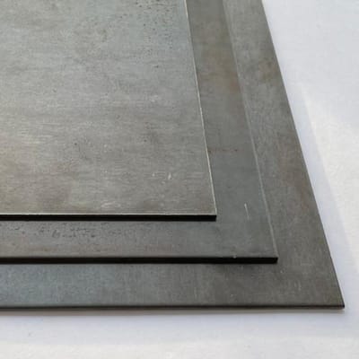 Cortenstaal vlakke plaat - 1,5mm, 400x400mm