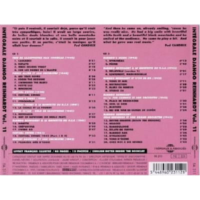 Django Reinhardt - Complete Django Reinhardt 11: Swing 42 (2 CD)