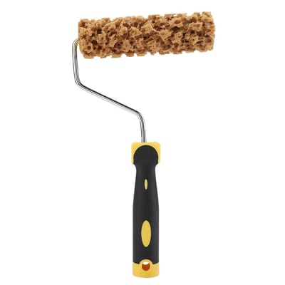 JHUBERS - Textuur Patroon Verf - Katoen Roller voor Alle Hoeken - Perfecte Precisie - Milieuvriendelijk - Geschikt voor Acrylverf - 30 x 16 x 4 cm